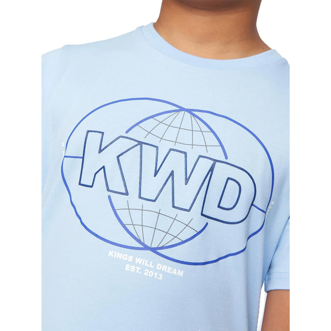 Placid Blue - Side - Kings Will Dream Boys Orbital T-Shirt