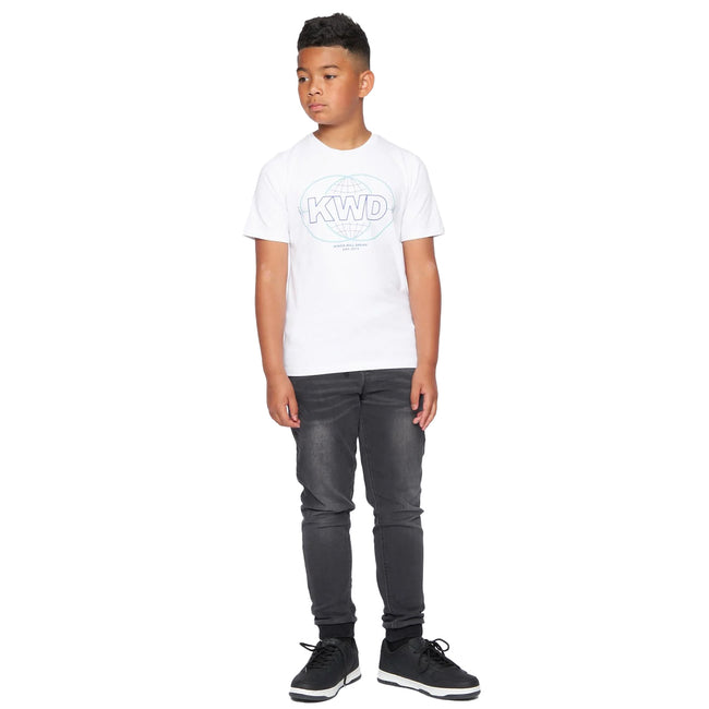 Optic White - Lifestyle - Kings Will Dream Boys Orbital T-Shirt