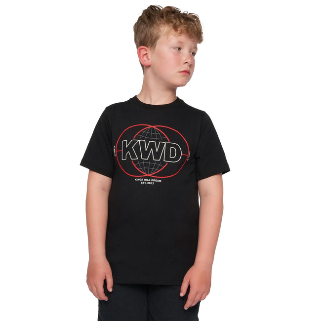 Jet Black - Front - Kings Will Dream Boys Orbital T-Shirt