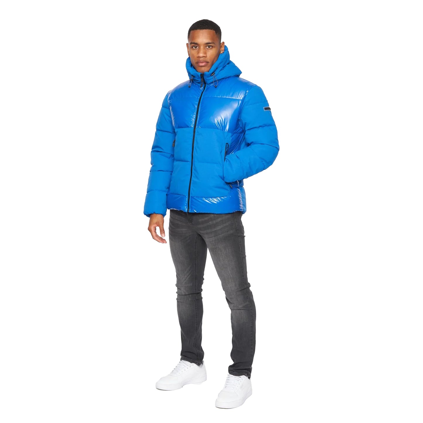 Lapis Blue - Lifestyle - Kings Will Dream Mens Montaro Short Puffer Jacket