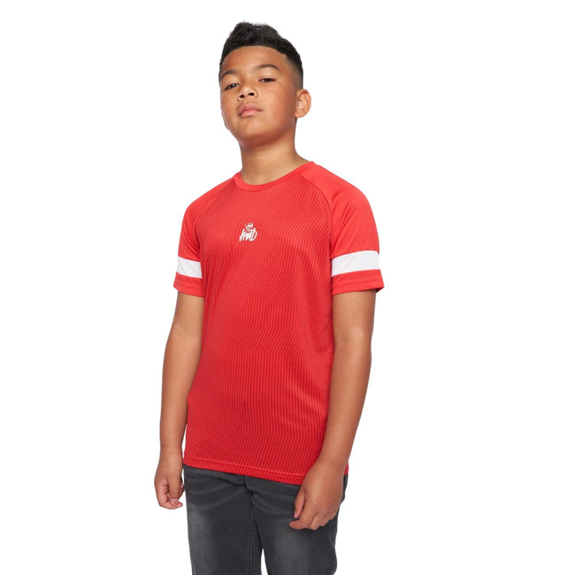 Red-White - Front - Kings Will Dream Boys Zadar T-Shirt