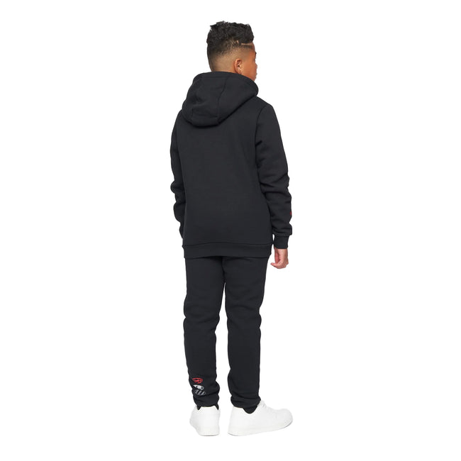 Jet Black - Back - Kings Will Dream Boys Orbital Hoodie