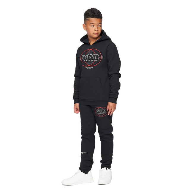 Jet Black - Lifestyle - Kings Will Dream Boys Orbital Hoodie
