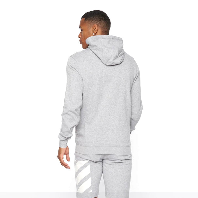 Grey Marl - Back - Kings Will Dream Mens Coby Full Zip Hoodie