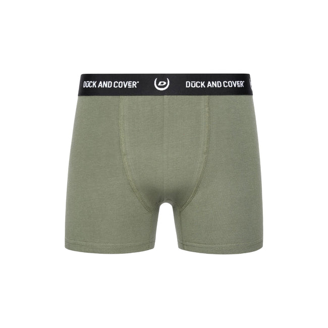 Multicoloured - Back - Duck and Cover Mens Anvilli Boxer Shorts (Pack of 7)