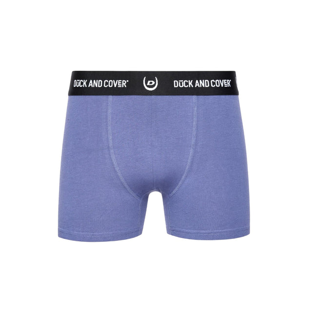 Multicoloured - Side - Duck and Cover Mens Anvilli Boxer Shorts (Pack of 7)