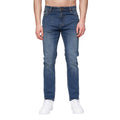 Stone Wash - Front - Henleys Mens Craze Comfort Straight Jeans