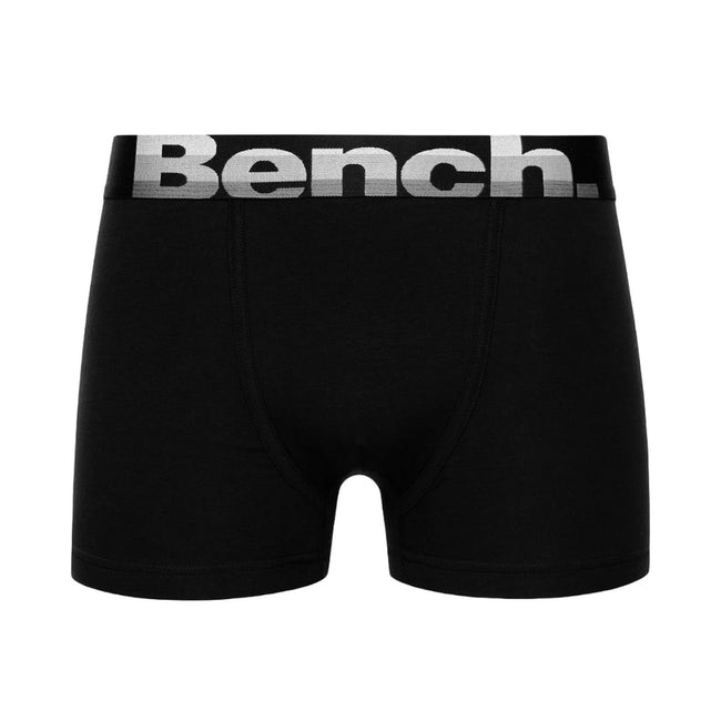 Black - Lifestyle - Bench Mens Clive Boxer Shorts (Pack of 3)