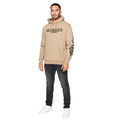 Beige - Side - Glorious Gangsta Mens Pythonidae Hoodie