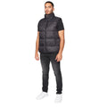 Black - Side - Glorious Gangsta Mens Aziri Gilet