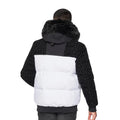 White - Back - Glorious Gangsta Mens Larano 2.0 Short Bomber Jacket