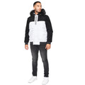 White - Pack Shot - Glorious Gangsta Mens Larano 2.0 Short Bomber Jacket