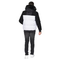 White - Close up - Glorious Gangsta Mens Larano 2.0 Short Bomber Jacket