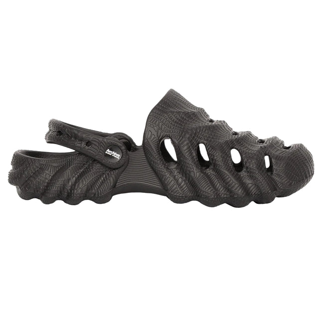 Black - Back - Archive Mens Vector Sandals