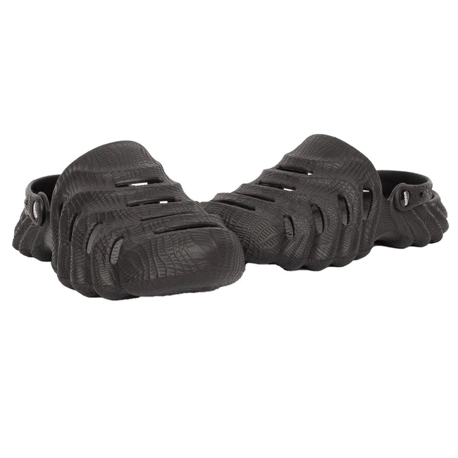 Black - Front - Archive Mens Vector Sandals