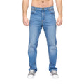 Light Wash - Front - Duck and Cover Mens Rushawn Relaxed Fit Jeans