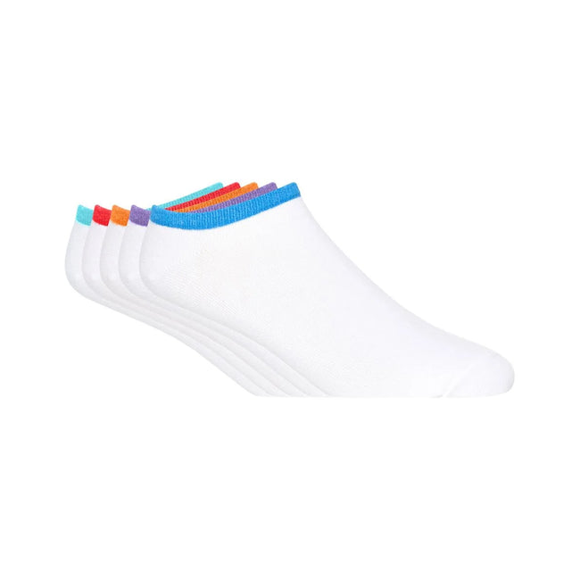 White - Front - Bench Mens Melek Training Liner Socks