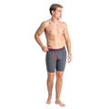 Red - Back - Kandor Mens Trunken Boxer Shorts (Pack of 3)