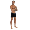 Grey - Pack Shot - Kandor Mens Camobee Bamboo Boxer Shorts (Pack of 5)