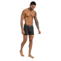 Grey - Close up - Kandor Mens Camobee Bamboo Boxer Shorts (Pack of 5)