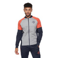 Grey Marl - Back - Crosshatch Mens Brayden Tracksuit