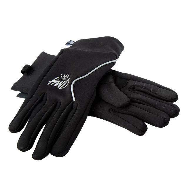 Black - Side - Kings Will Dream Mens Drayford Cuffed Winter Gloves