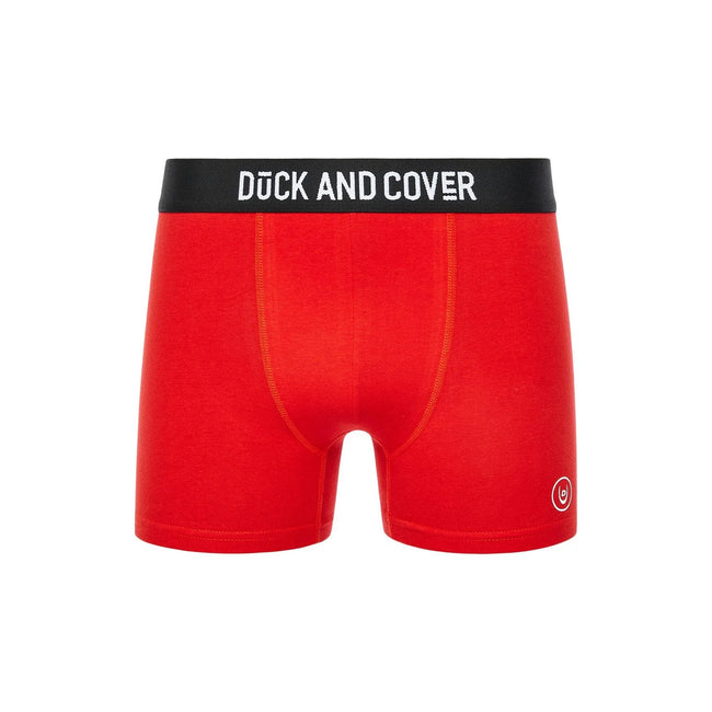 Multicoloured - Side - Duck and Cover Mens Thriller Boxer Shorts (Pack of 5)