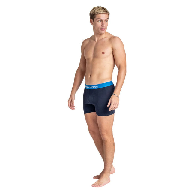 Multicoloured - Side - Smith & Jones Mens Kesden Boxer Shorts (Pack of 7)