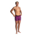 Blue-Pink - Side - Smith & Jones Mens Taden Assorted Designs Boxer Shorts (Pack of 7)