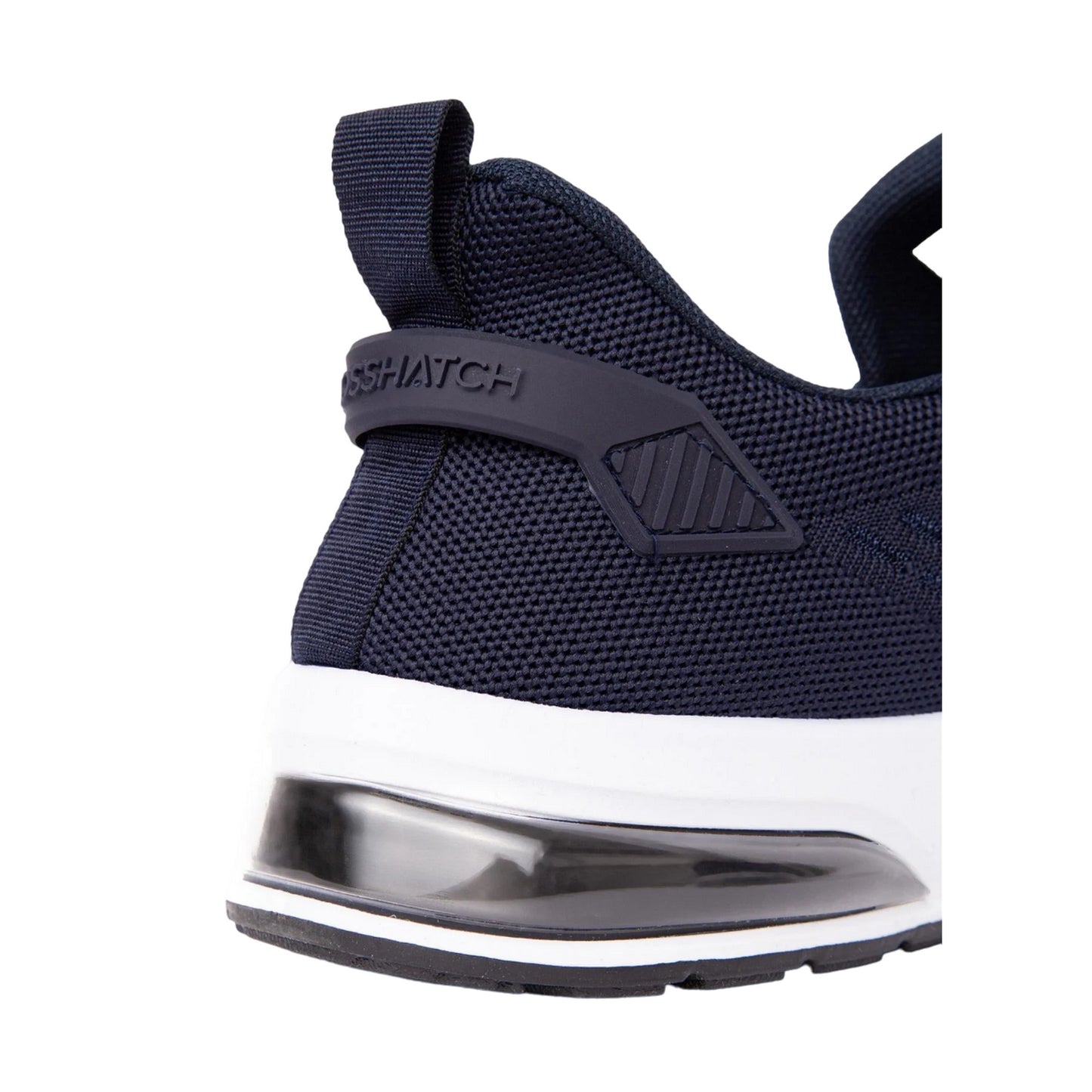 Navy - Side - Crosshatch Mens Armilla Trainers