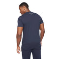 Navy - Back - Henleys Mens Belton T-Shirt