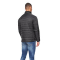 Black - Back - Duck and Cover Mens Carricore Padded Jacket