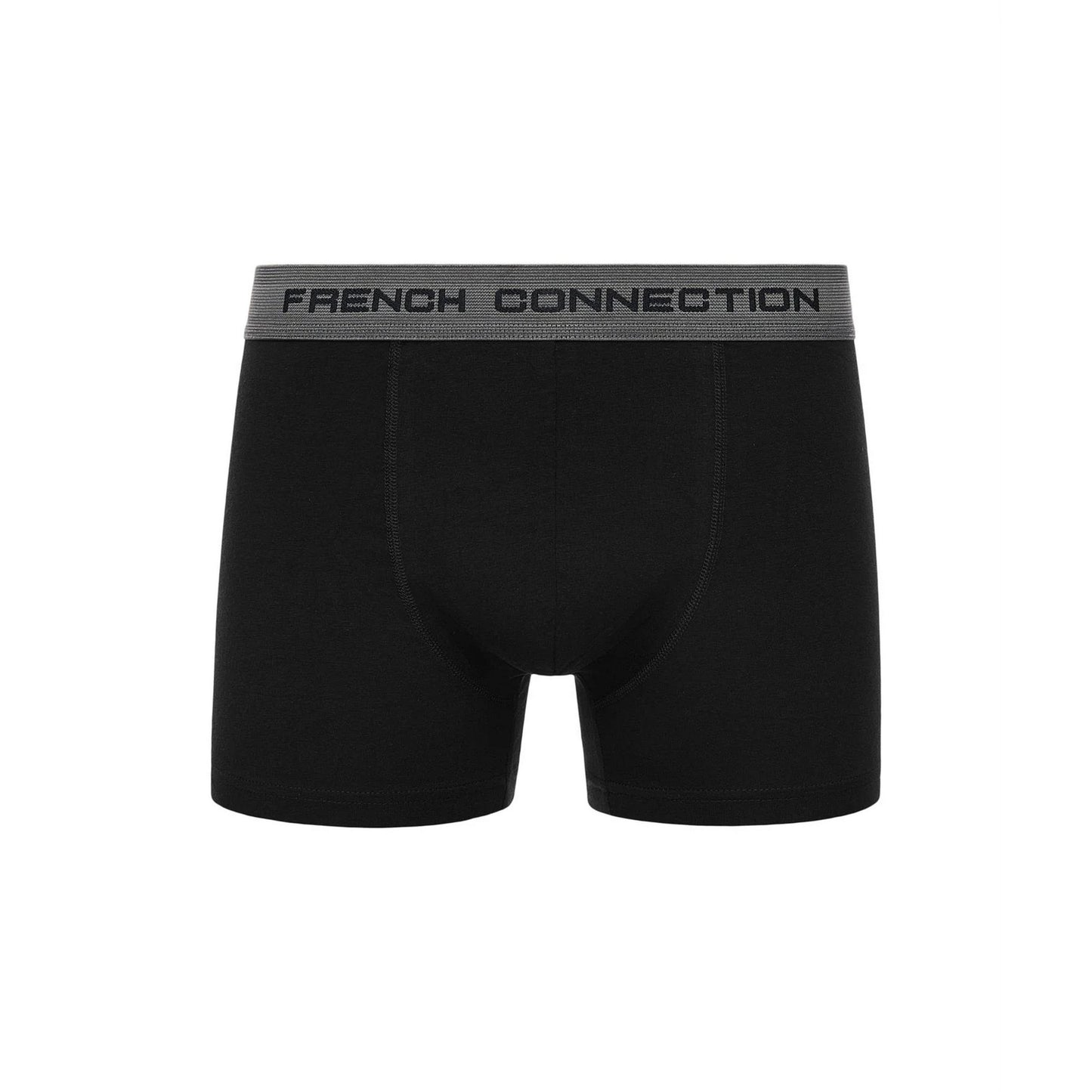 Black-Grey - Side - French Connection Mens FC31 Boxer Shorts (Pack of 3)