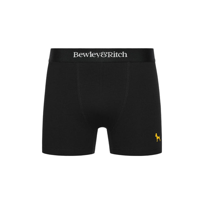 Multicoloured - Pack Shot - Bewley & Ritch Mens Kurhah Boxer Shorts (Pack of 5)