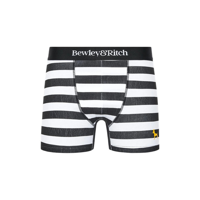 Multicoloured - Close up - Bewley & Ritch Mens Kurhah Boxer Shorts (Pack of 5)