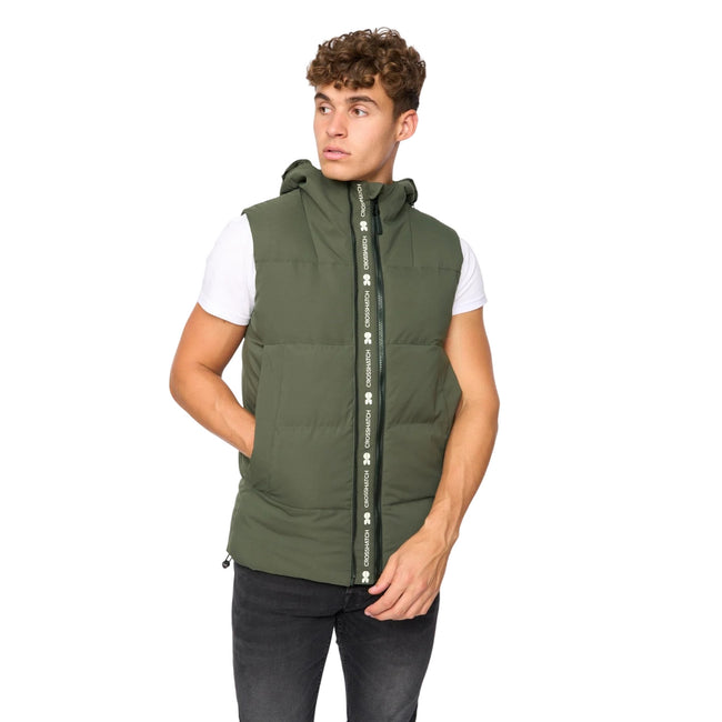Red - Front - Crosshatch Mens Hanjo Gilet