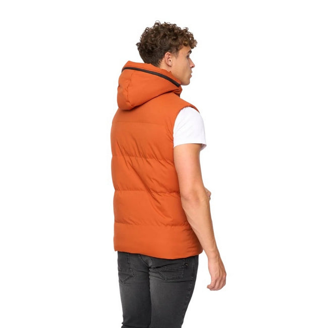 Red - Side - Crosshatch Mens Hanjo Gilet