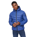 Royal Blue - Front - Crosshatch Mens Gattering Jacket