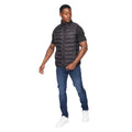 Black - Side - Crosshatch Mens Gattering Gilet