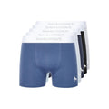 Multicoloured - Front - Bewley & Ritch Mens Albireo Boxer Shorts (Pack of 5)