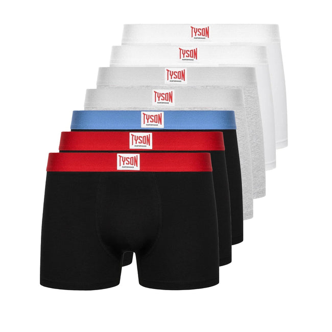 Multicoloured - Front - Mike Tyson Mens Boxer Shorts (Pack of 7)