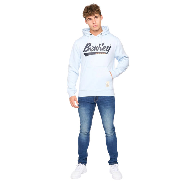 Blue - Side - Bewley & Ritch Mens Marsak Hoodie