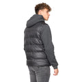 Black - Back - Bewley & Ritch Mens Brookers Jersey Puffer Jacket