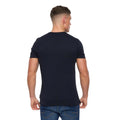 Marine-White - Back - French Connection Mens Logo T-Shirt