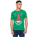 Jolly Green - Front - Xplicit Mens Rednose Christmas T-Shirt