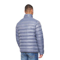 Denim Blue - Back - Duck and Cover Mens Shemmy 2 Layer Quilted Jacket