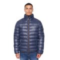 Navy - Front - Duck and Cover Mens Shemmy 2 Layer Quilted Jacket