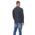 Navy - Back - Duck and Cover Mens Roxberry Long-Sleeved Polo Shirt