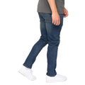 Dark Wash - Back - Bewley & Ritch Mens Newbury Straight Washed Jeans