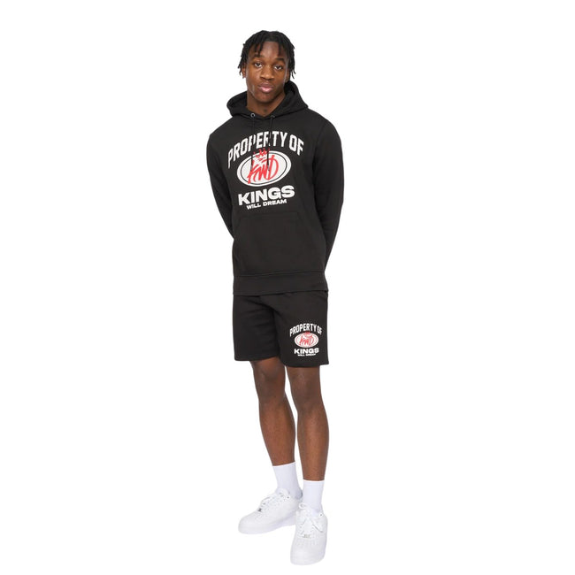 Black-White - Side - Kings Will Dream Mens Prop Shorts